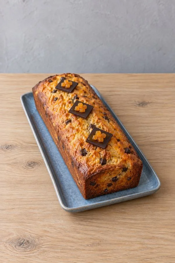 Cake mandarine chocolat — Élégante