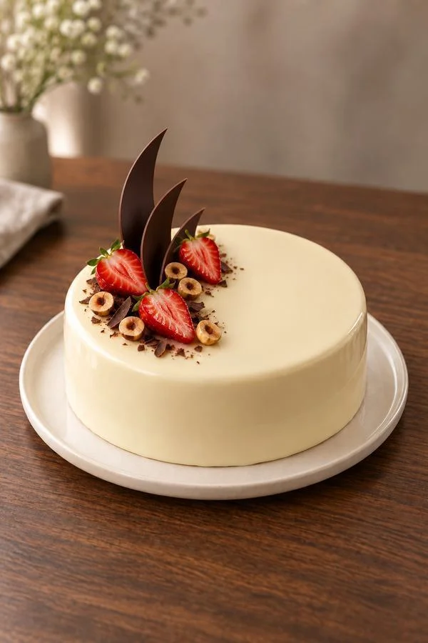Fraise chocolat noisette — Élégante
